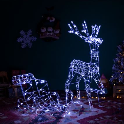 Aigostar - LED-ulkokoriste LED/3,6W/31/230V 6500K 90/45cm IP44 poro rekineen