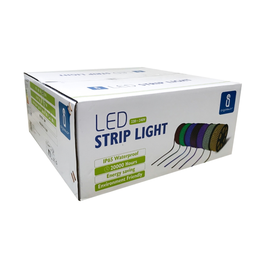 Aigostar - LED-ulkonauha 50m LED/350W/230V vihreä IP65