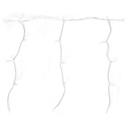 Aigostar - LED ulkovaloketju 100xLED/8 toimintoa 5x0,4m IP44 kylmänvalkoinen