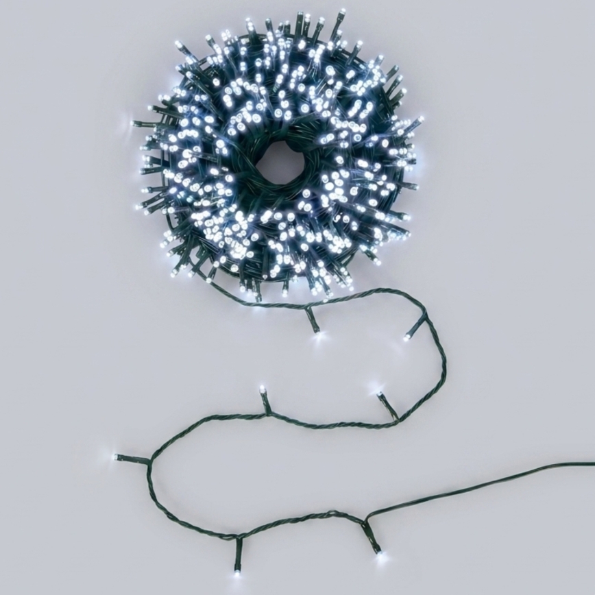 Aigostar - LED-ulkovaloketju 150xLED/8 toimintoa 18m IP44 kylmänvalkoinen