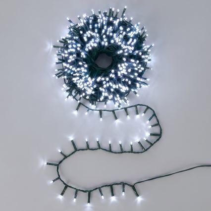Aigostar - LED-ulkovaloketju 2500xLED/8 toimintoa 53m IP44 kylmänvalkoinen