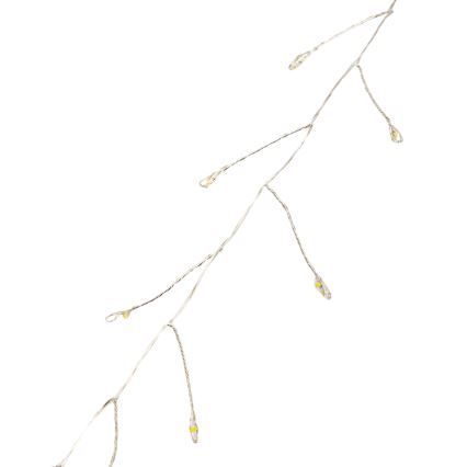 Aigostar - LED-ulkovaloketju 800 LED/8 toimintoa 23 m IP44 lämmin valkoinen