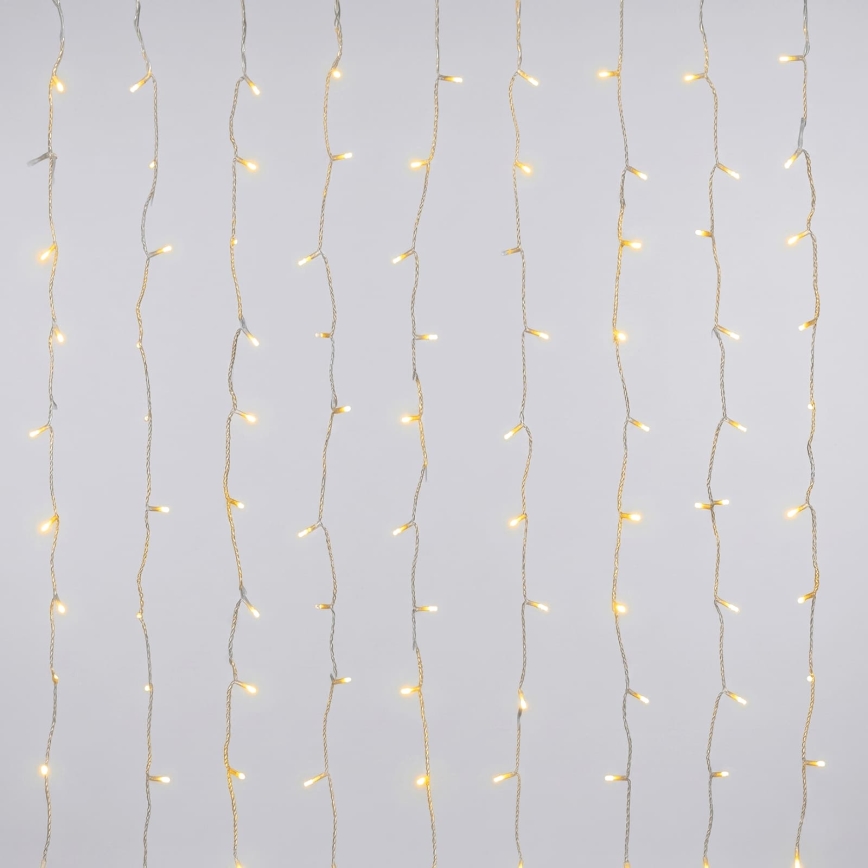 Aigostar - LED-ulkovaloketju (joulu) 200xLED/8 toimintoa 3xAA 5x2m IP44 lämmin valkoinen