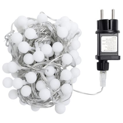 Aigostar - LED-ulkovaloketju 100xLED/8 toimintoa 10m IP44 kylmänvalkoinen