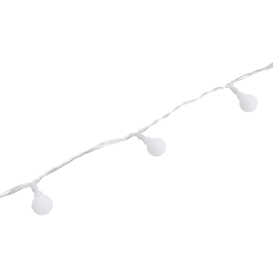 Aigostar - LED-ulkovaloketju 100xLED/8 toimintoa 10m IP44 kylmänvalkoinen