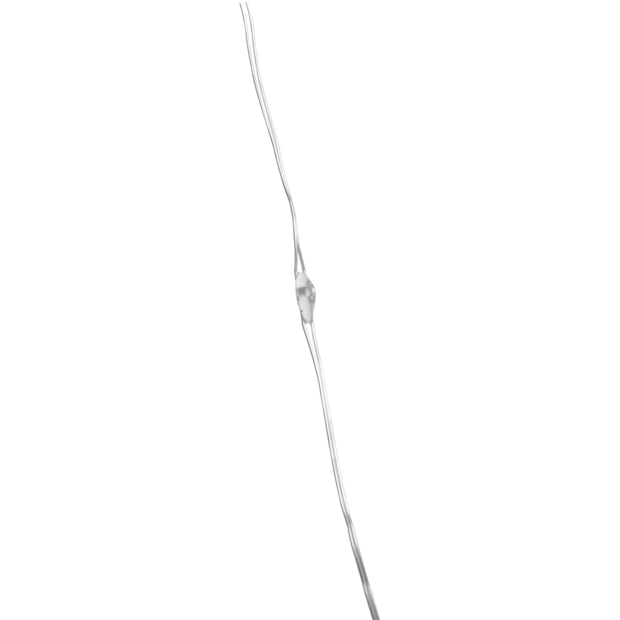 Aigostar - LED Ulkovalosarja 100xLED/8 toimintoa/3xAA 10,3m IP44 kylmänvalkoinen