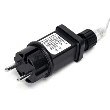 Aigostar - LED ulkovalosarja 100xLED/8 toimintoa 13m IP44 kylmänvalkoinen