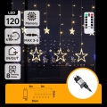 Aigostar - LED-ulkovalosarja 120xLED/8 toimintoa 3x0,6 m IP44 lämmin valkoinen + kaukosäädin