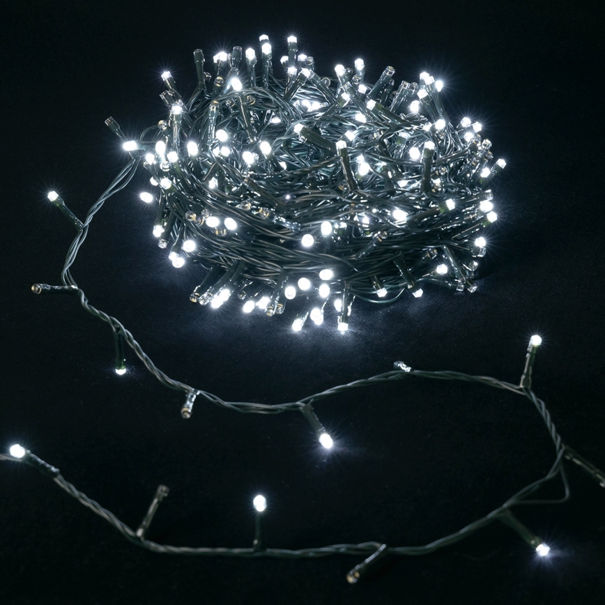 Aigostar - LED-ulkovalosarja 500xLED/8 toimintoa 53m IP44 kylmänvalkoinen
