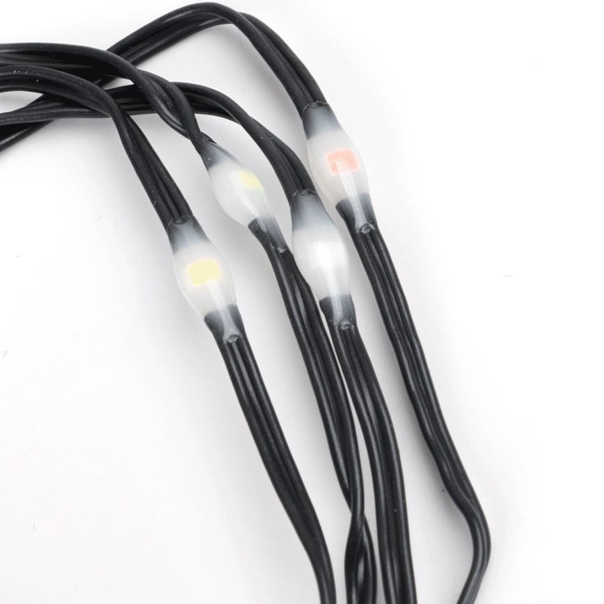Aigostar - LED-ulkovalosarja 50xLED/8 toimintoa 3xAA 5,3m IP44 monivärinen