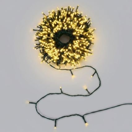 Aigostar - LED-ulkovalosarja 50xLED/8 toimintoa 8m IP44 lämmin valkoinen