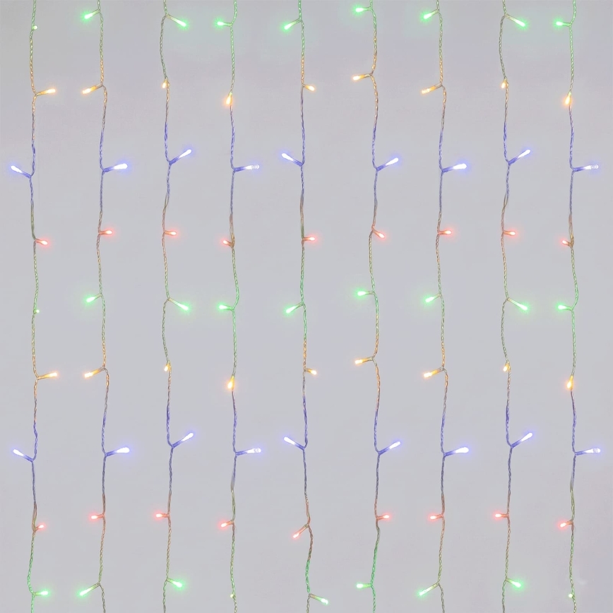 Aigostar - LED-ulkovalosarja jouluksi 156xLED/8 toimintoa 4,2x1,2m IP44 monivärinen
