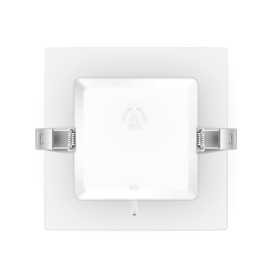 Aigostar - LED-upotettava alasvalo LED/6W/230V 4000K 12x12 cm valkoinen