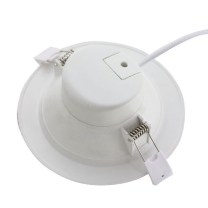 Aigostar - LED Kylpyhuoneen upotettava valo LED/10W/230V 6000K IP44 halkaisija 11,5 cm valkoinen