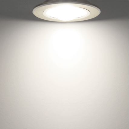 Aigostar - LED upotettava valo LED/21W/230V halkaisija 20 cm 6000K valkoinen