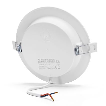 Aigostar - LED upotettava valo LED/9W/230V 4000K halkaisija 14,5 cm valkoinen