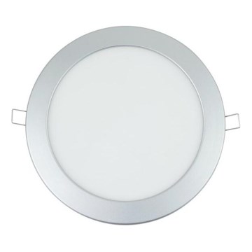 Aigostar - LED upotettava valo ULTRATHIN LED/20W/230V 3000K mattakromi