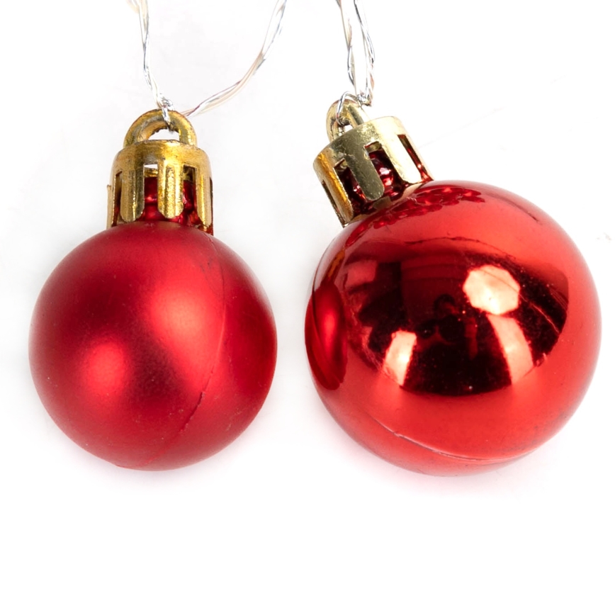 Aigostar - LED-valoketju 20 x LED, paristokäyttö (3 x AA), 2 m, lämmin valkoinen