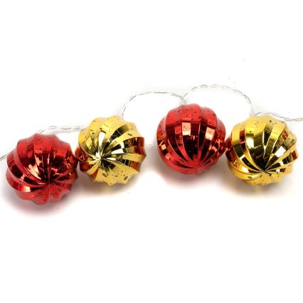 Aigostar - LED-valosarja 20×LED / 3×AA, 2 m, lämmin valkoinen