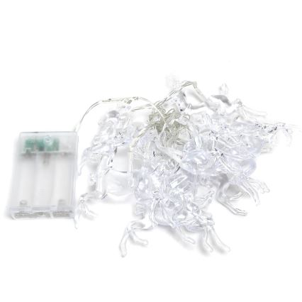 Aigostar - LED  valoketju 20xLED/3xAA 3,3m porot