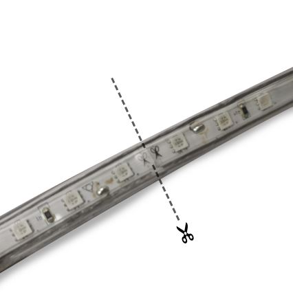 Aigostar - LED-valonauha ulkokäyttöön 50m LED/300W/230V sininen IP65