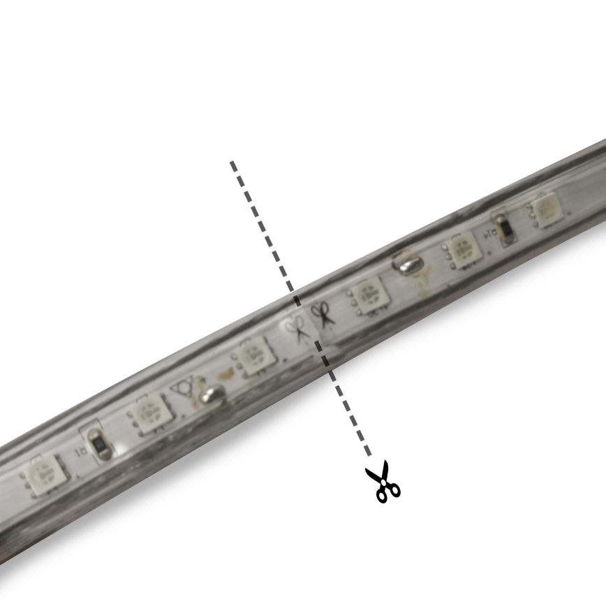 Aigostar - LED-valonauha ulkokäyttöön 50m LED/300W/230V sininen IP65
