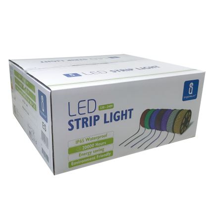 Aigostar - LED-valonauha ulkokäyttöön 50m LED/300W/230V sininen IP65