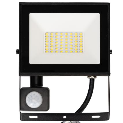Aigostar - LED-valonheitin anturilla LED/30W/230V 4000K IP65