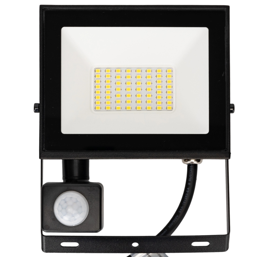 Aigostar - LED-valonheitin anturilla LED/30W/230V 6500K IP65