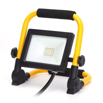 Aigostar - LED Valonheitin jalustalla LED/10W/230V 6500K IP65