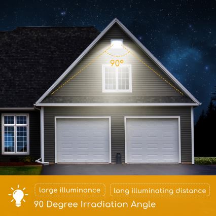 Aigostar - LED-valonheitin LED/100W/230V harmaa 4000K IP65