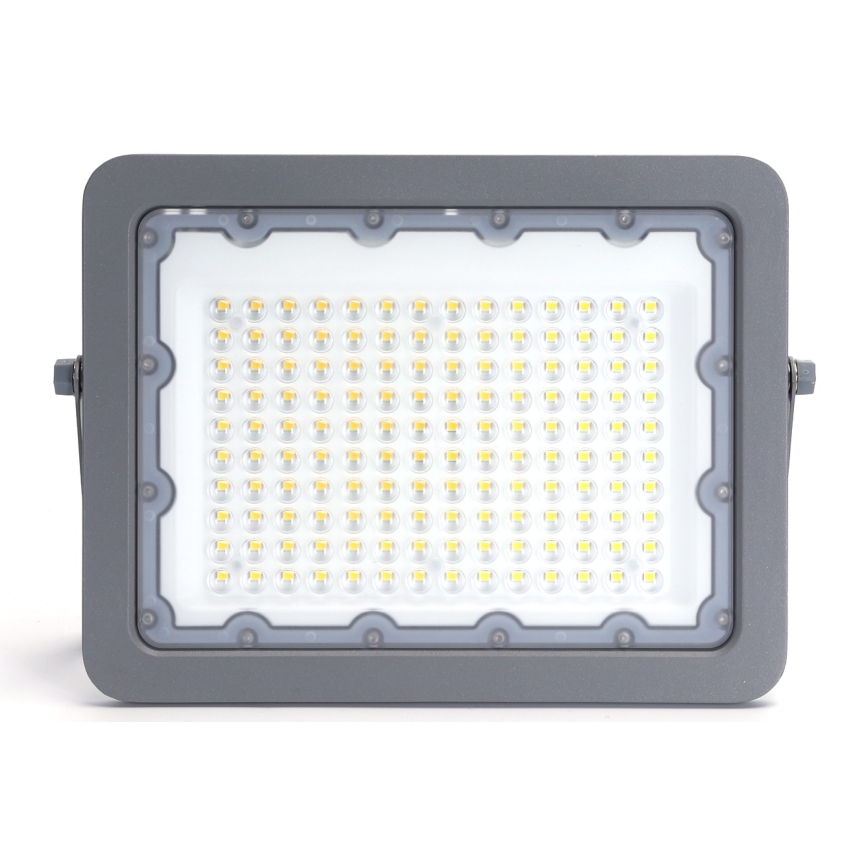 Aigostar - LED-valonheitin LED/100W/230V harmaa 4000K IP65