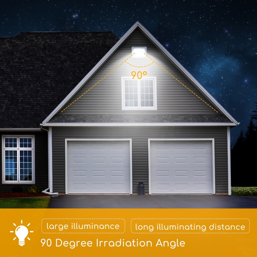 Aigostar - LED-valonheitin LED/100W/230V harmaa 6500K IP65