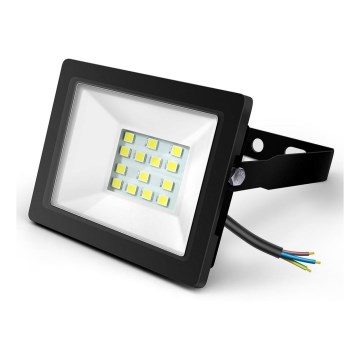 Aigostar - LED-valonheitin LED/10W/230V 6400K IP65 musta