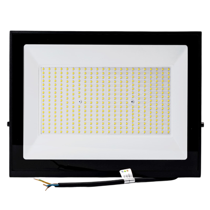 Aigostar - LED-valonheitin LED/200W/230V 4000K IP65 musta
