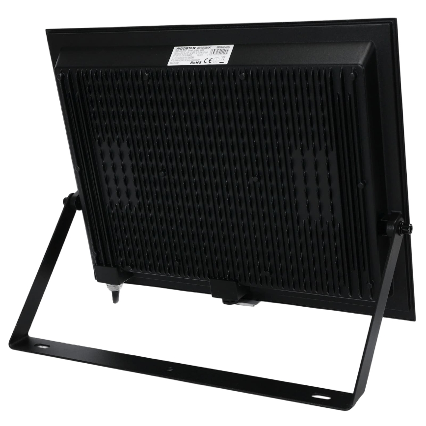 Aigostar - LED-valonheitin LED/200W/230V 6500K IP65 musta