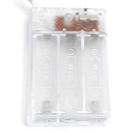 Aigostar - LED-valosarja 100xLED/3xAA 10,3 m kylmänvalkoinen