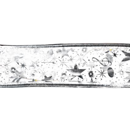 Aigostar - LED-valosarja 100xLED/3xAA 10 m lämmin valkoinen hopeanvärinen