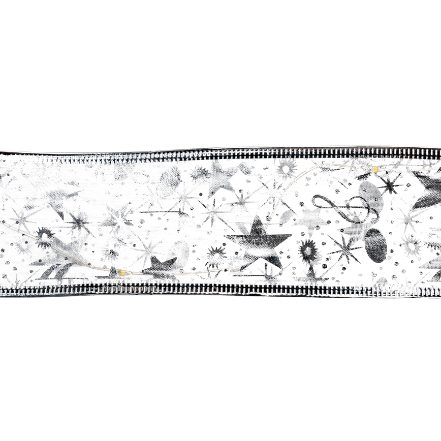 Aigostar - LED-valosarja 100xLED/3xAA 10 m lämmin valkoinen hopeanvärinen