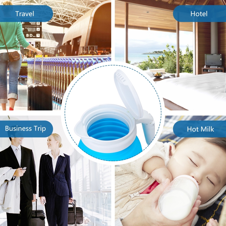 Aigostar - Matkakeitin 600ml 1000W / 230V