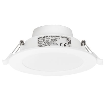 Aigostar - SETTI 3x himmennettävä LED-kattovalaisin MESH LED/6W/230V 2700K-6500K halkaisija 11,5 cm