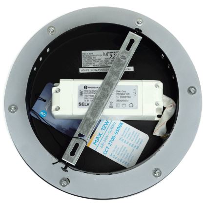 Aigostar - LED himmennettävä seinävalaisin MESH Smart LED/12W/230V 2700-6500K musta