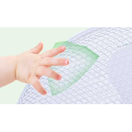 Aigostar - Pöytätuuletin 40W/230V valkoinen