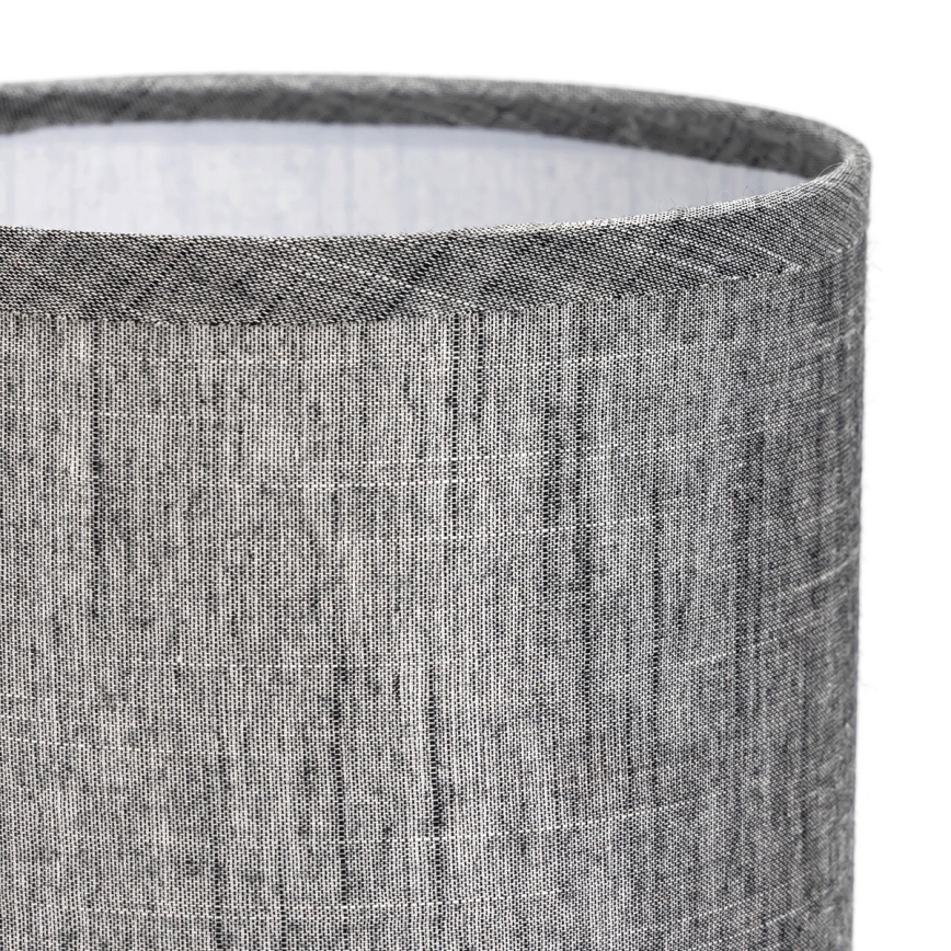 Aigostar - Pöytävalaisin 1xE14/40W/230V harmaa