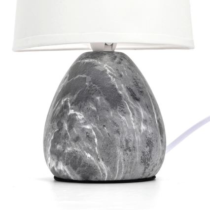 Aigostar - Pöytävalaisin 1xE14/40W/230V harmaa