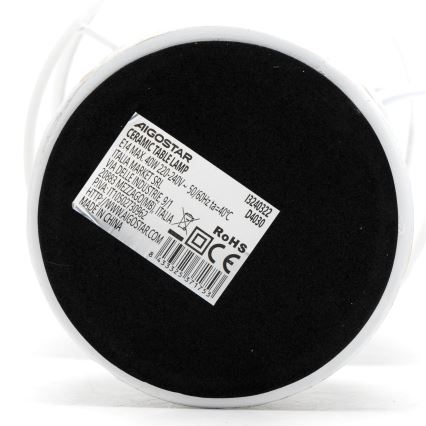 Aigostar - Pöytävalaisin 1xE14/40W/230V