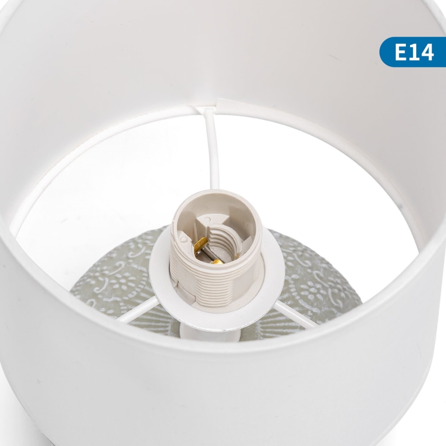 Aigostar - Pöytävalaisin 1xE14/40W/230V