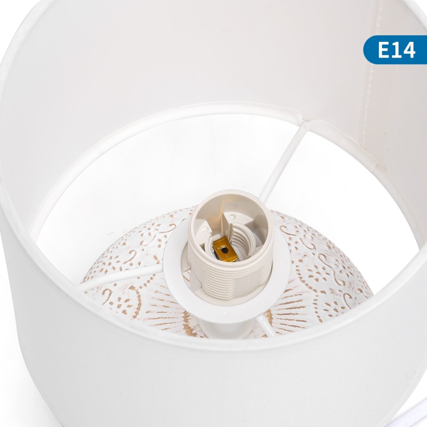 Aigostar - Pöytävalaisin 1xE14/40W/230V