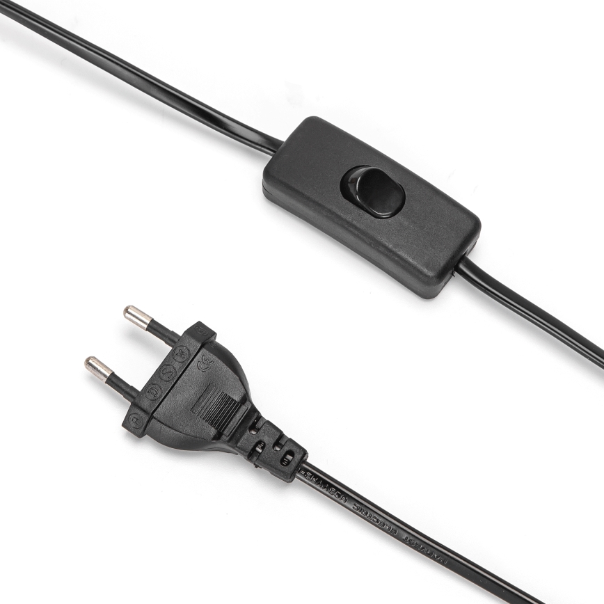 Aigostar - Pöytävalaisin 1xE14/40W/230V musta