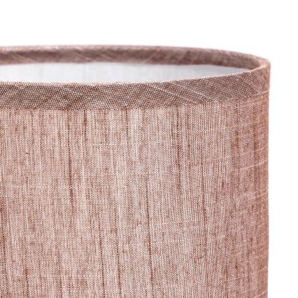 Aigostar - Pöytävalaisin 1xE14/40W/230V ruskea